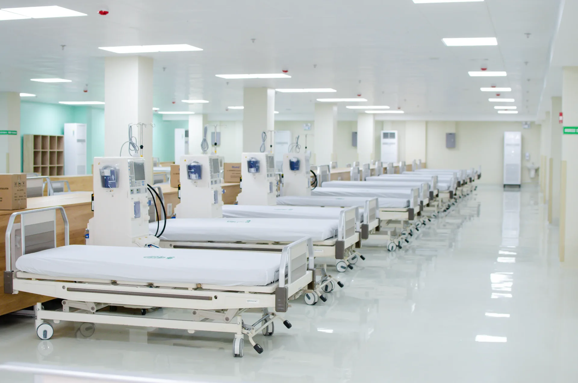 PMSH Hemodialysis Center patient care area